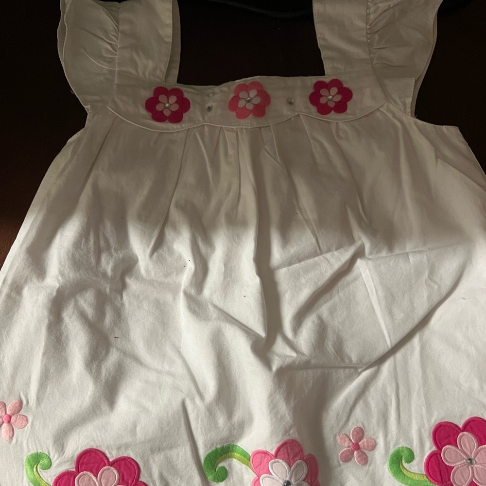 Gymboree Shirt w/ Flower Accents